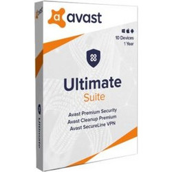 Avast Ultimate για 10 Συσκευές και 2 Έτη Χρήσης (Ηλεκτρονική Άδεια)