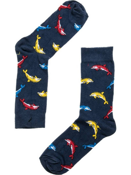 Unisex κάλτσα με σχέδιο δελφίνια