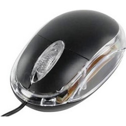 BasicXL BXL-MOUSE10BL Ενσύρματο Ποντίκι Black