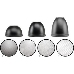 Hensel 9" Honeycomb Grid and Reflector Set
