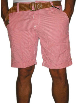 Sublevel Ανδρική Βερμούδα Chino Κόκκινη H-7424-RD