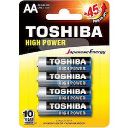 Toshiba High Power AA 4τμχ