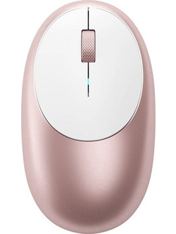 Satechi M1 Ασύρματο Bluetooth Ποντίκι Εργονομικό Rose Gold