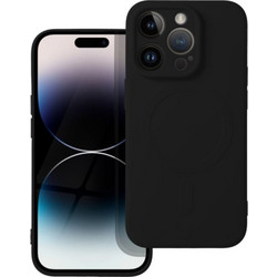 Is Tpu Silicone Mag Iphone 14 Pro Black Backcover - (SILMAGIP14PRB)