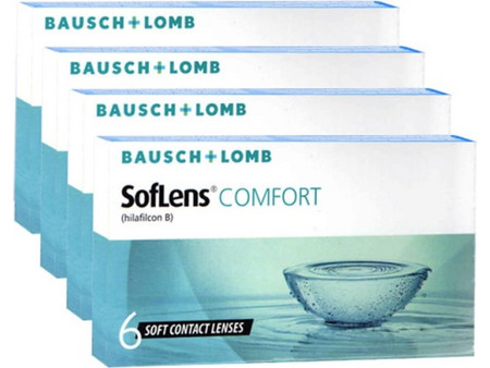 Bausch & Lomb Soflens Comfort Μηνιαίοι Φακοί Επαφής Υδρογέλης 24τμχ