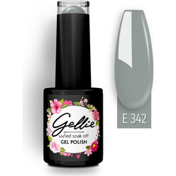 Gellie UV Led Soak Off E 342 Ημιμόνιμο Βερνίκι Νυχιών 10ml