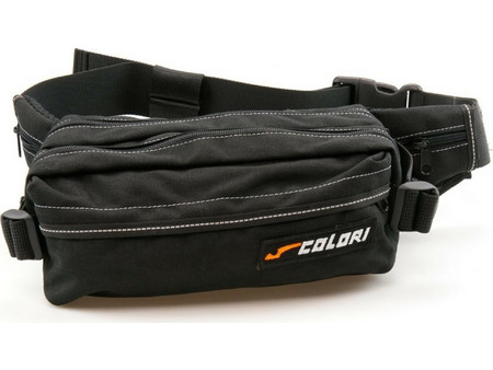 Colori Τσαντάκι Μέσης Μαύρο 1509 Cordura