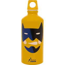 Laken Superhero Παιδικό Μπουκάλι Αλουμινίου BPA Free Κίτρινο 600ml
