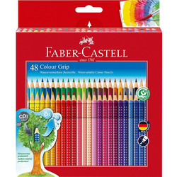 Faber-Castell Aquarel Grip Ξυλομπογιές Ακουαρέλας Σετ 48τμχ