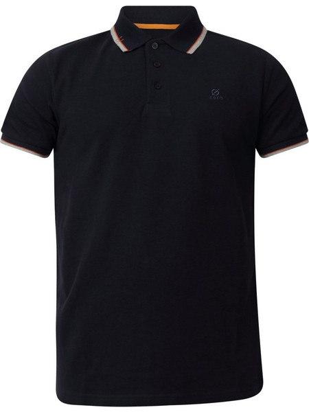 Zero POLO COLORED COLLAR Σκούρο Μπλε