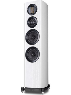 Wharfedale EVO 4.3 Ζεύγος Ηχείων Hi-Fi Δαπέδου 3 Δρόμων White Oak