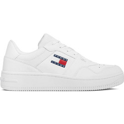 Tommy Jeans Ανδρικά Sneakers Λευκά EM0EM01395-YBR