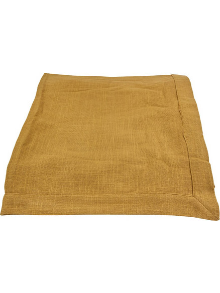 MANTEL MUSTARD C ΤΡΑΠΕΖΟΜΑΝΤΗΛΟ RUNNER ΒΑΜΒΑΚΙ ΜΟΥΣΤΑΡΔΙ 300x140 c475712