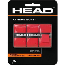 Head Xtremesoft Overgrips 3 Τεμάχια (285104-RD) Κόκκινο