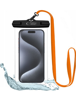 Θήκη Tech-Protect UWC7 Universal Waterproof 6.9" - Black/Orange