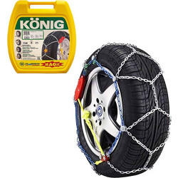 Konig No Problem T2 Magic No 40 Αντιολισθητικές Αλυσίδες Χιονιού με Πάχος 10mm για Επιβατικό 2τμχ
