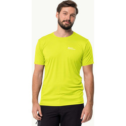 JACK WOLFSKIN Κοντομάνικη Μπλούζα TECH T M YELLOW άνδρες