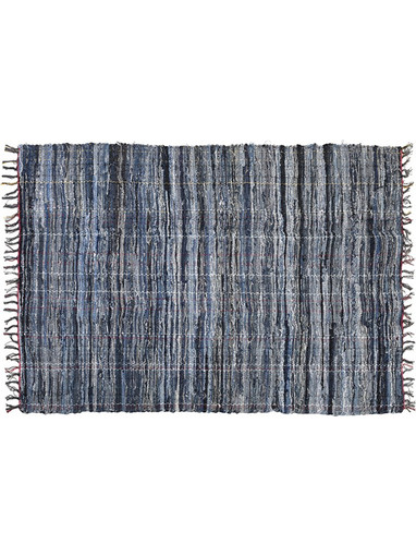 Zaros Χαλί Ορθογώνιο Κιλίμι Καλοκαιρινό 120x180cm HM518 Denim