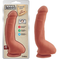 Chisa Novelties Carnal Pleasure Ρεαλιστικό Dildo με Βεντούζα & Όρχεις 23.5cm Latin