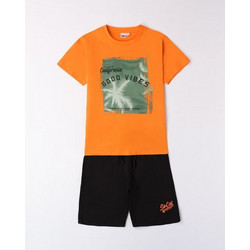 IDO SHORT SLEEVED SET - 4.8226/G1 - ΑΓΟΡΙ - ORANGE