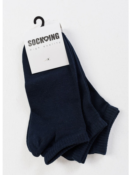Κοντές κάλτσες λεπτές SOCKING 3 Pack 4019 - Μπλε Σκούρο