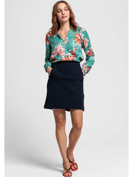 Gant 4401040 Υφασμάτινη Μίνι Φούστα Navy