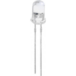 LED 5mm ΥΨΗΛΗΣ ΔΙΑΦΑΝΕΣ ΛΕΥΚΟ 12000mcd 30 BULK 5014UWC FOR Τεμάχια:30 01.020.0066
