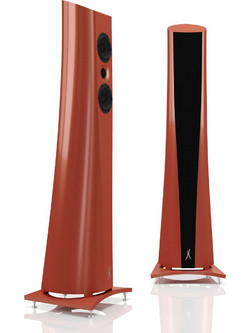 Estelon Aura Ζεύγος Ηχείων Hi-Fi Δαπέδου 200W 3 Δρόμων Amber Elegance