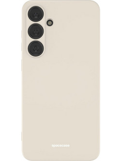Θήκη Σιλικόνης - Samsung Galaxy S24 Plus - Spacecase Silicone Case - Bone (5905719106584)