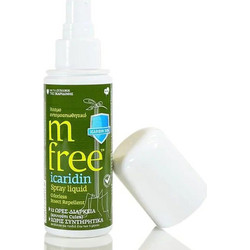 M Free Icaridin Odorless Liquid Εντομοαπωθητικό Γαλάκτωμα σε Spray 80ml
