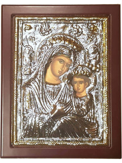Εικόνα ασημένια 9250 Παναγία WYE925051 (19x24)