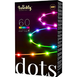 Διάφανη Έξυπνη RGB Ταινία Φωτισμού TWINKLY Dots 60LED 3 Μέτρων