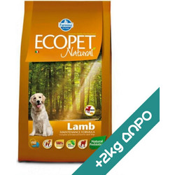Farmina Ecopet Natural Medium Adult with Lamb 12kg