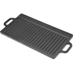 Μαντεμένια Πλάκα Grill με λαβές 42x23cm