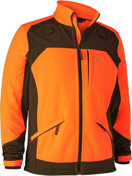 Αδιάβροχη Ζακέτα Softshell Deerhunter Rogaland Orange/Green 5763-669