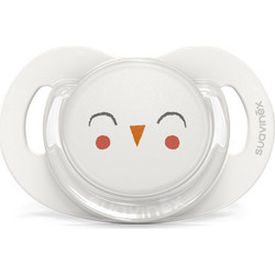 Suavinex Physio Ορθοδοντική Πιπίλα Σιλικόνης 6-18m Bonhomia Grey