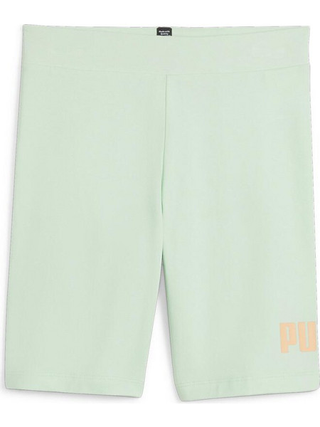 Puma Essentials Logo Short Tights Κολάν για Μεγάλα Κορίτσια (847457-88) Μέντα