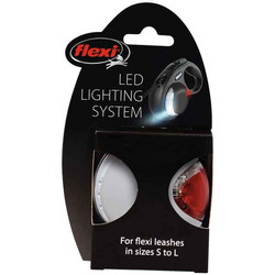 Flexi Επαναφορτιζόμενο Φωτάκι LED Γκρι για Οδηγό Flexi S, M και L