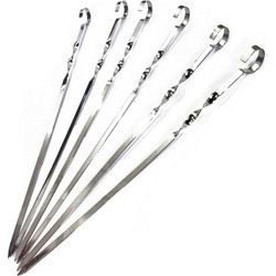 Σετ σουβλάκια για κεμπάπ 6 τεμάχια 60cm x1 Barbeque skewers