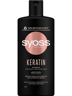 Syoss Keratin Σαμπουάν Κερατίνης για Επανόρθωση για Ξηρά Μαλλιά 440ml