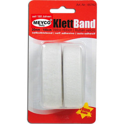 Meyco Ταινία velcro άσπρη 1m. 65762