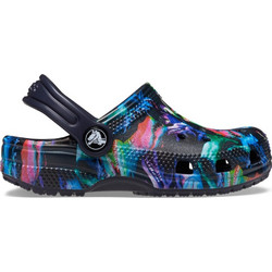Crocs Classic Dino Clog Παιδικά Παπούτσια Θαλάσσης Πολύχρωμα 208303-4LF