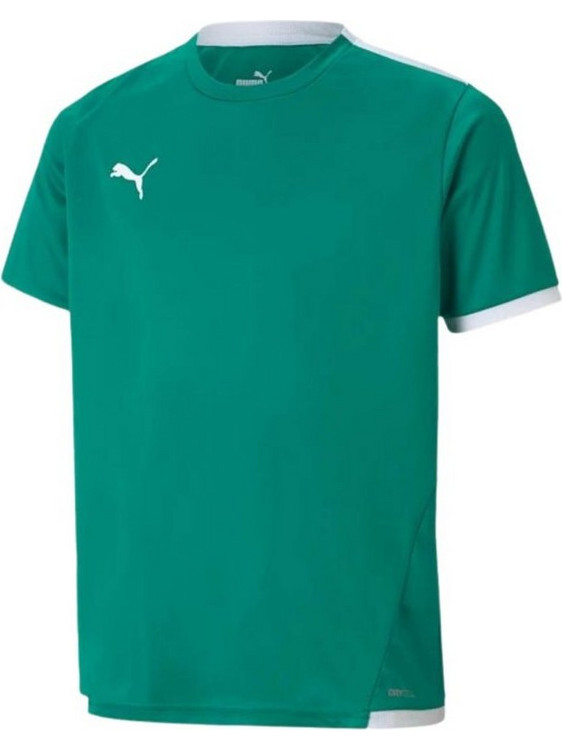 Puma teamLIGA Παιδικό T-Shirt Κοντομάνικο Βεραμάν 704925-05