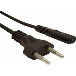 Καλώδιο Ρεύματος Euro Cable 1.5m Μαύρο