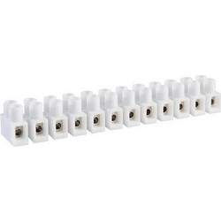 Eurolamp Κλέμα Προπυλενίου 4mm Λευκή (147-11001)