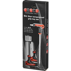 ALLEN ΤΑΦ TORX ΣΕΤ FORCE ΣΕΤ 6ΤΜΧ (50636)