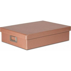 Kουτί Aρχειοθέτησης Kαφέ Blush Δερματίνη 4202 Osco