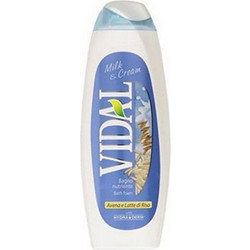 Vidal Milk & Cream Κρεμώδες Αφρόλουτρο 500ml