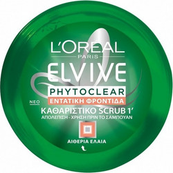 L'Oreal Paris Elvive Phytoclear Μάσκα Μαλλιών κατά της Πιτυρίδας για Ταλαιπωρημένα Μαλλιά 150ml