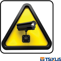 Πινακίδα Πλαστική ΚΑΜΕΡΑ ΠΑΡΑΚΟΛΟΥΘΗΣΗΣ 95x95mm